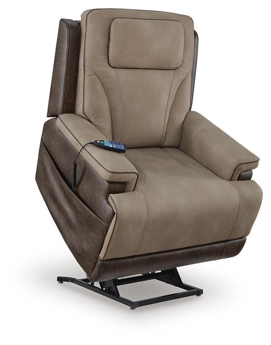 4Z-Peaceful Pause Power Lift Recliner - Furniture 2 Go- FL