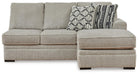 Calnita Sectional with Chaise - Furniture 2 Go- FL