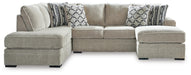 Calnita Sectional with Chaise - Furniture 2 Go- FL
