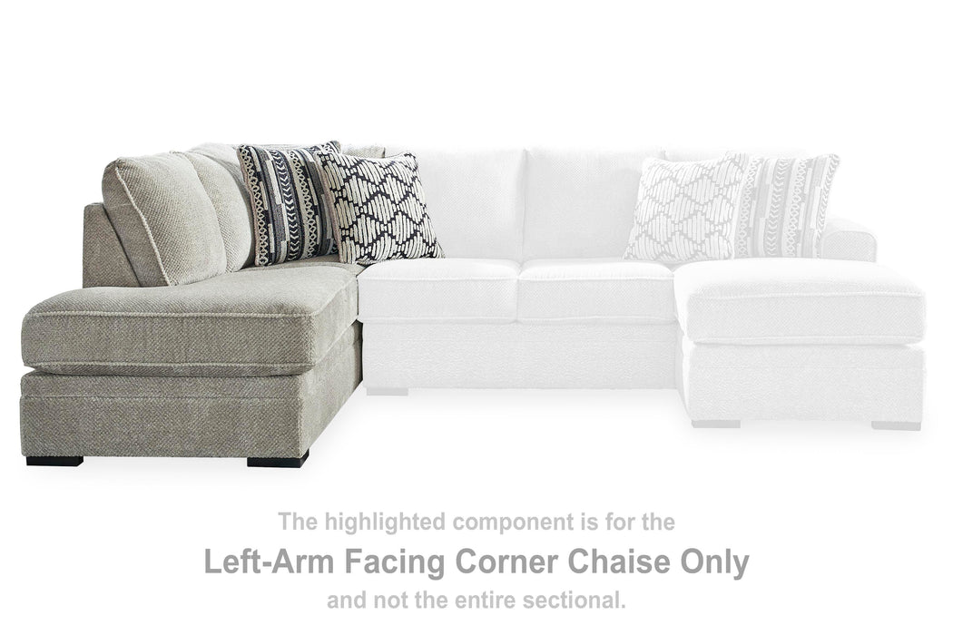 Calnita Sectional with Chaise - Furniture 2 Go- FL