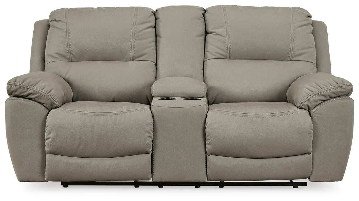 Next-Gen Gaucho Reclining Loveseat with Console - Furniture 2 Go- FL