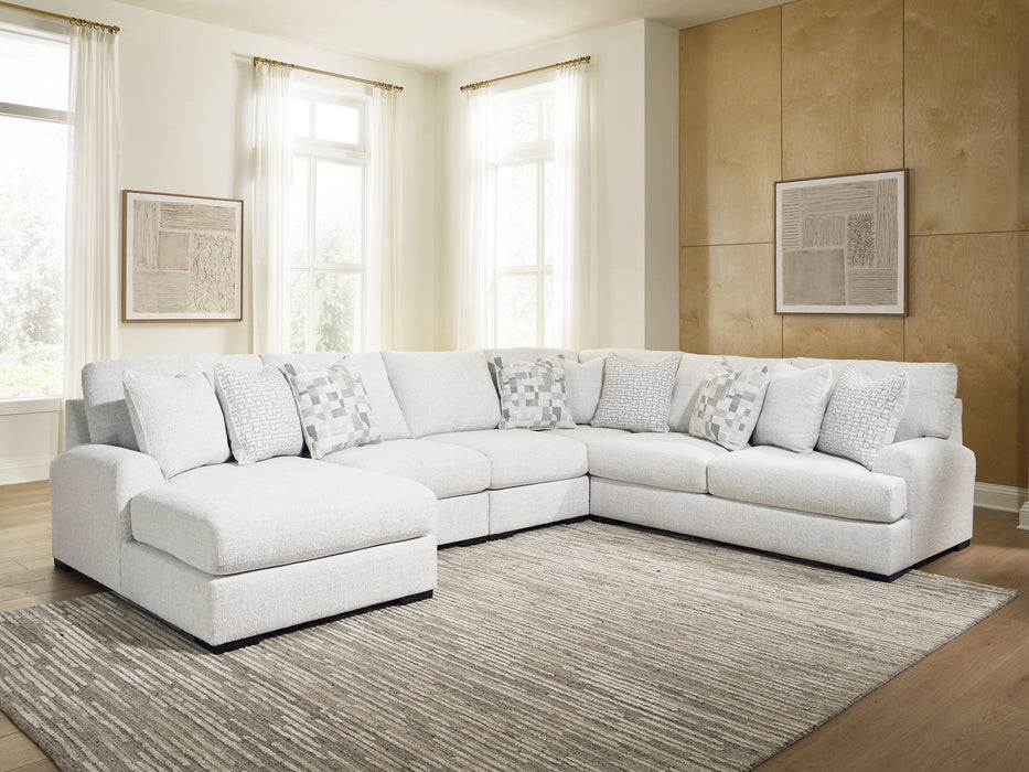 Misty-Lakes Sectional with Chaise - Furniture 2 Go- FL
