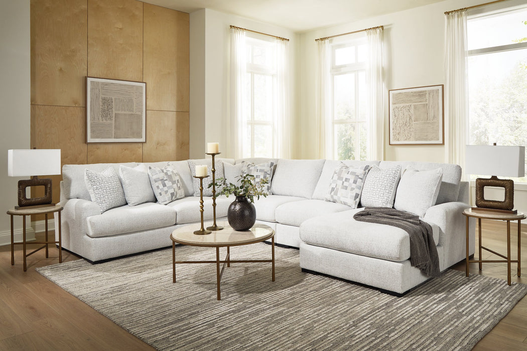 Misty-Lakes Sectional with Chaise - Furniture 2 Go- FL