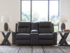 Mackmenville Reclining Loveseat with Console - Furniture 2 Go- FL