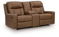 Mackmenville Reclining Loveseat with Console - Furniture 2 Go- FL