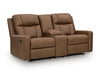 Mackmenville Reclining Loveseat with Console - Furniture 2 Go- FL