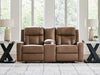 Mackmenville Reclining Loveseat with Console - Furniture 2 Go- FL