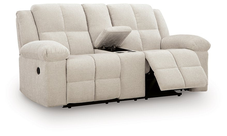 Orlen Reclining Loveseat with Console - Furniture 2 Go- FL