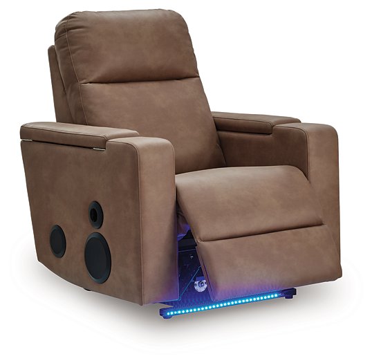 Lorrenton Power Glider Recliner with Audio System - Furniture 2 Go- FL