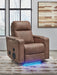 Lorrenton Power Glider Recliner with Audio System - Furniture 2 Go- FL