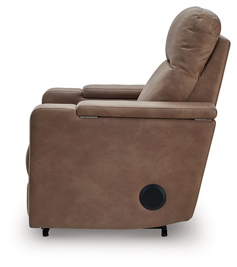 Lorrenton Power Glider Recliner with Audio System - Furniture 2 Go- FL