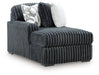 Midnight-Madness Double Chaise 3-Piece Sectional - Furniture 2 Go- FL