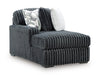 Midnight-Madness Double Chaise 3-Piece Sectional - Furniture 2 Go- FL