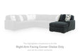 Midnight-Madness Double Chaise 3-Piece Sectional - Furniture 2 Go- FL