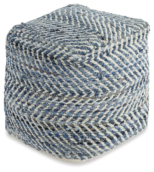 Chevron Pouf - Furniture 2 Go- FL