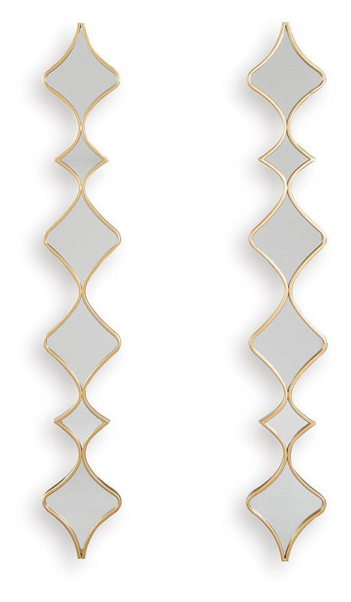 Harriswood Accent Mirror Set (Set of 2) - Furniture 2 Go- FL
