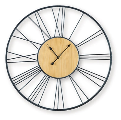 Brockett Wall Clock - Furniture 2 Go- FL