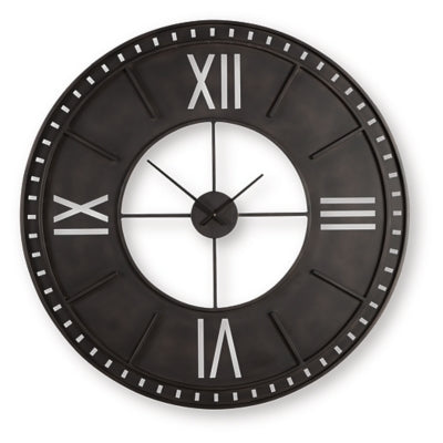 Lytle Wall Clock - Furniture 2 Go- FL