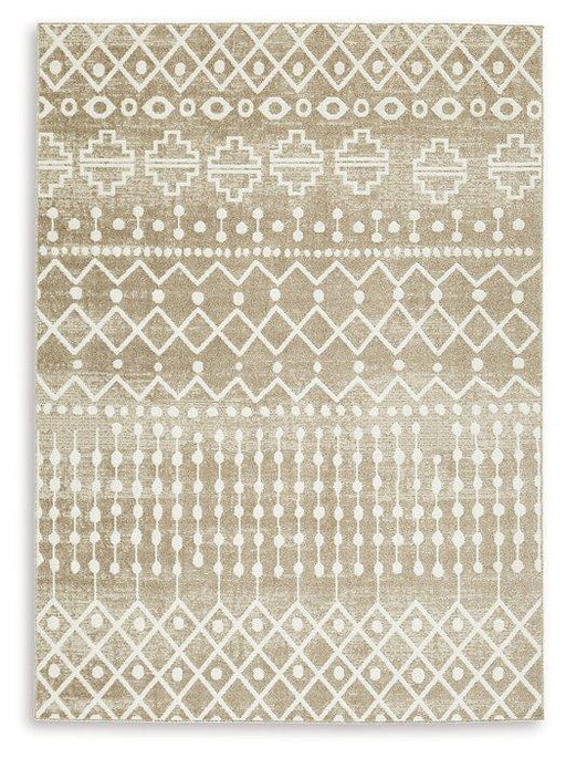 Bunchly 4'11" x 7'2" Washable Rug - Furniture 2 Go- FL