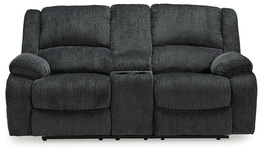 Draycoll Reclining Loveseat with Console - Furniture 2 Go- FL