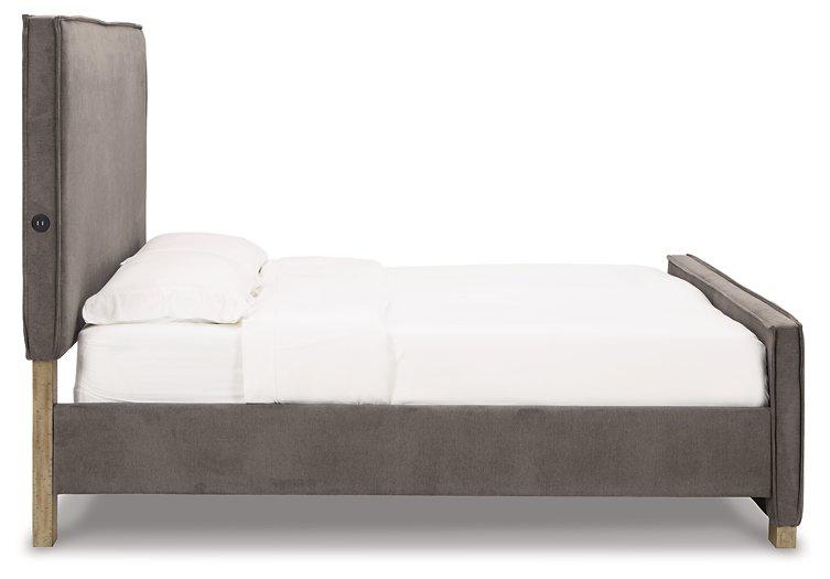 Krystanza Upholstered Bed