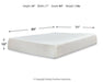10 Inch Chime Memory Foam Mattress Set - Furniture 2 Go- FL
