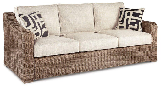 Beachcroft Outdoor Sofa with Cushion - Furniture 2 Go- FL