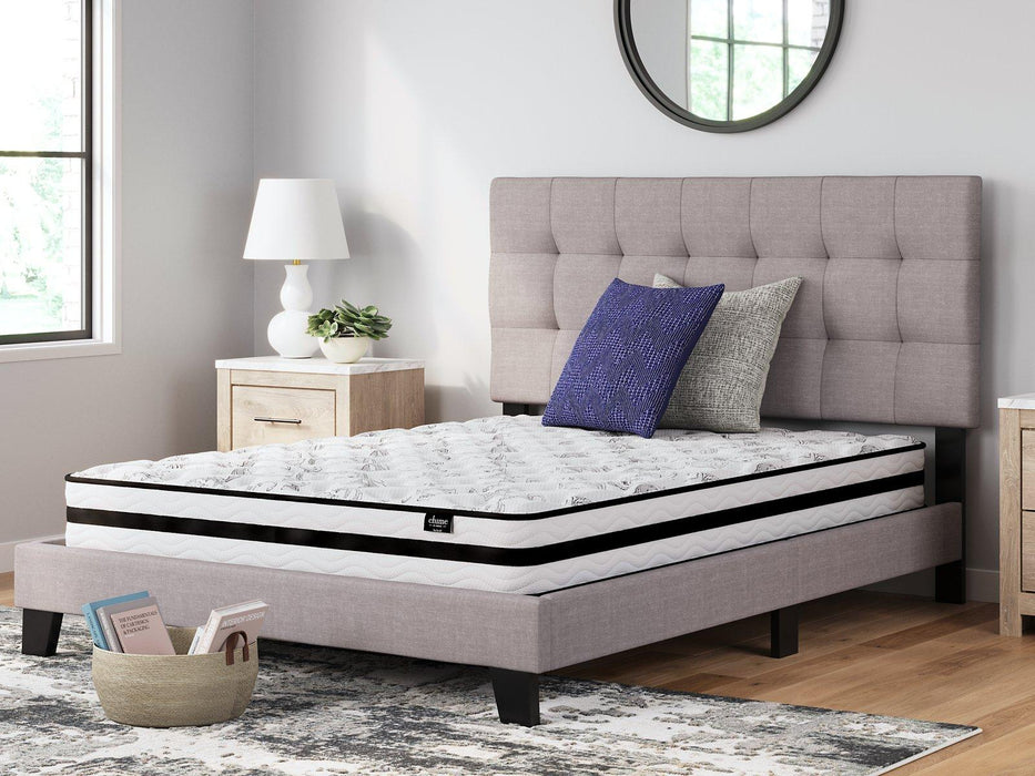 8 Inch Chime Innerspring Mattress Set - Furniture 2 Go- FL