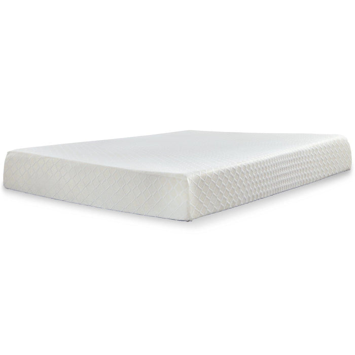 10 Inch Chime Memory Foam Mattress Set - Furniture 2 Go- FL