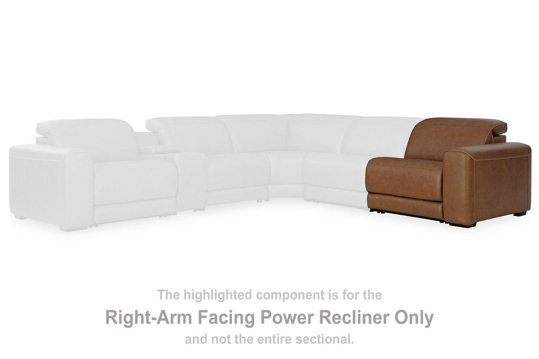 Magic Man 5-Piece Power Reclining Sectional - Furniture 2 Go- FL