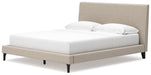 Cielden Upholstered Bed with Roll Slats - Furniture 2 Go- FL