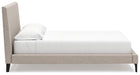Cielden Upholstered Bed with Roll Slats - Furniture 2 Go- FL