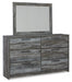 Baystorm Dresser and Mirror - Furniture 2 Go- FL