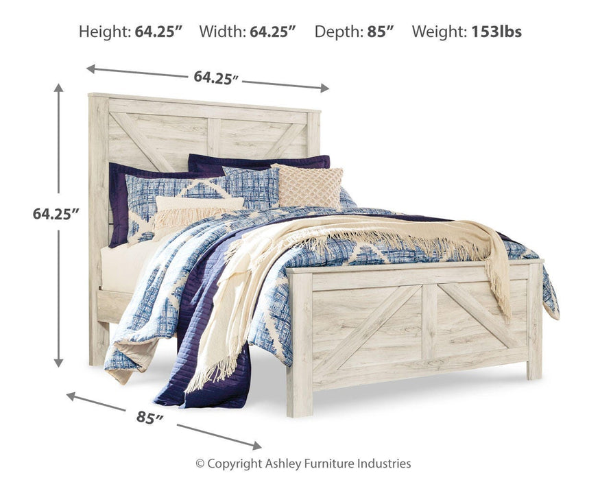 Bellaby Crossbuck Bed - Furniture 2 Go- FL