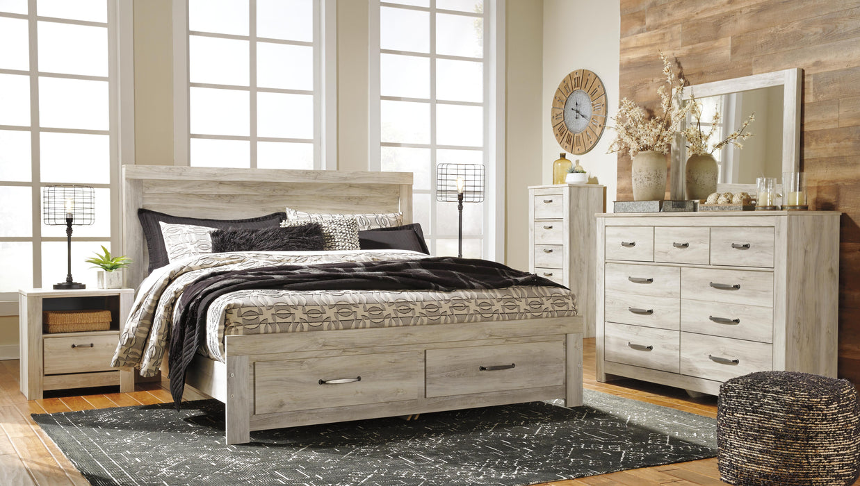 Bellaby Bed with 2 Storage Drawers - Furniture 2 Go- FL