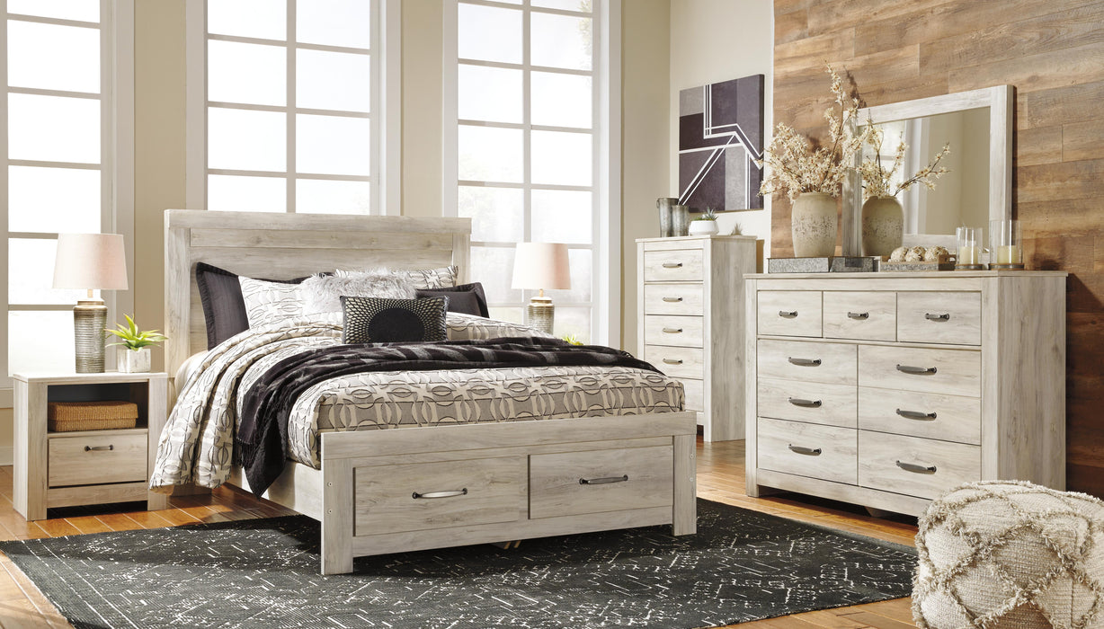 Bellaby Bed with 2 Storage Drawers - Furniture 2 Go- FL