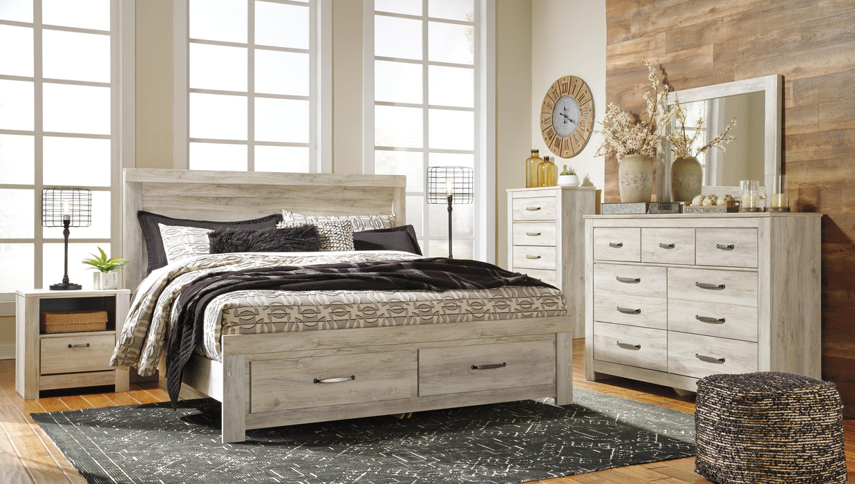 Bellaby Bed with 2 Storage Drawers - Furniture 2 Go- FL
