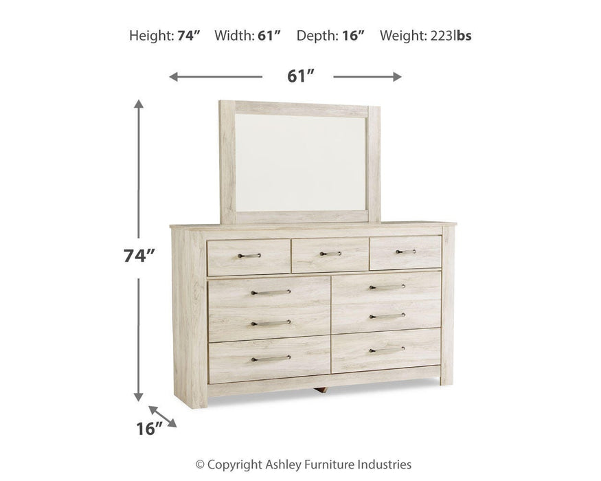 Bellaby Dresser and Mirror - Furniture 2 Go- FL