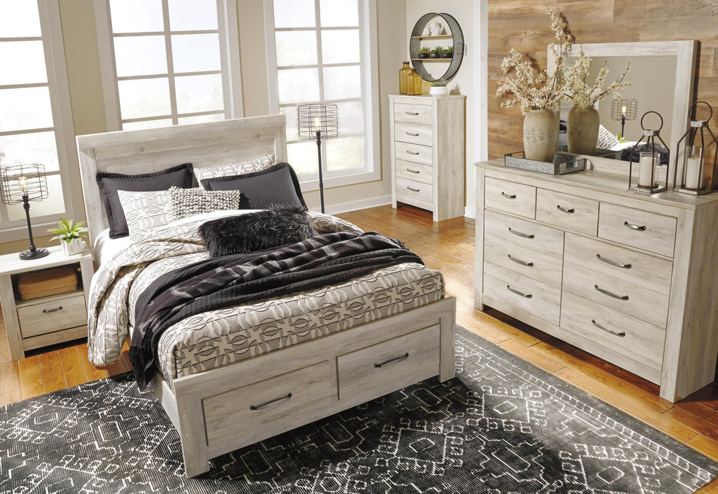 Bellaby Bed with 2 Storage Drawers - Furniture 2 Go- FL