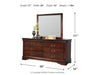 Alisdair Dresser and Mirror - Furniture 2 Go- FL