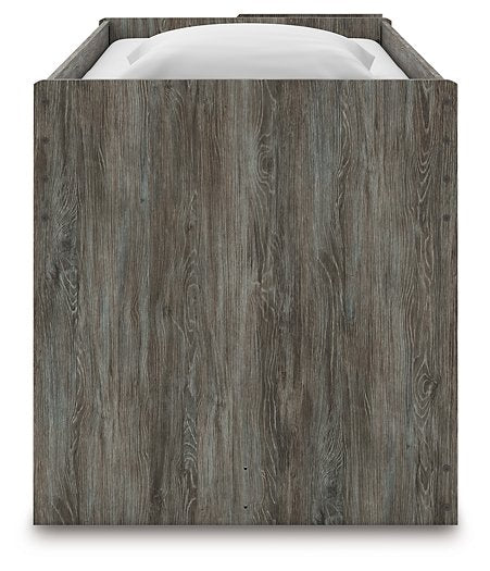 Frandern Loft Bed with Bookcase and Drawer Storage - Furniture 2 Go- FL