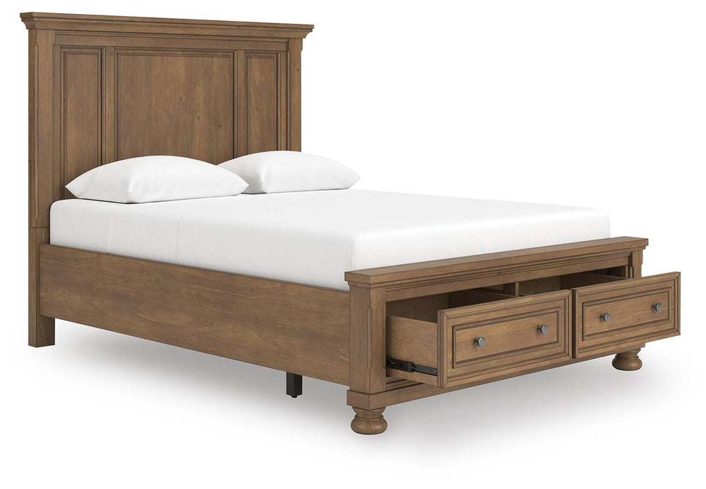 Feddinger Panel Storage Bed - Furniture 2 Go- FL