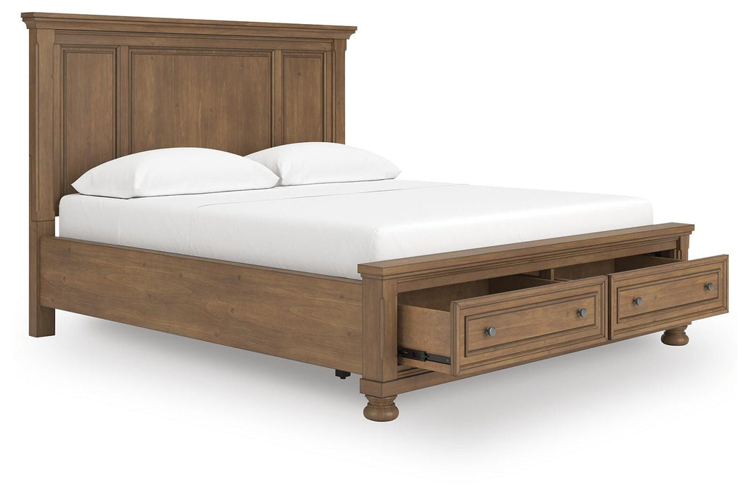 Feddinger Panel Storage Bed - Furniture 2 Go- FL