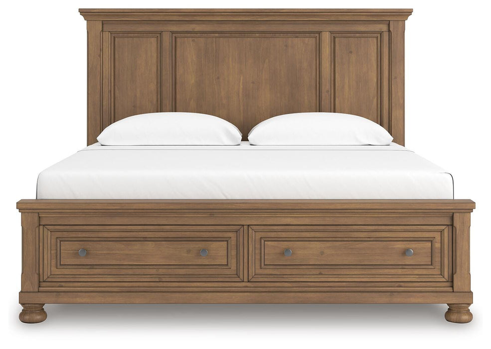 Feddinger Panel Storage Bed - Furniture 2 Go- FL