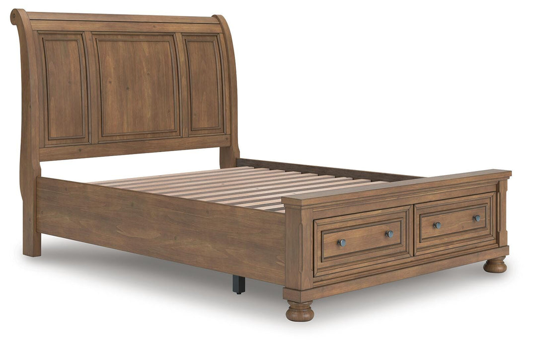 Feddinger Panel Storage Bed - Furniture 2 Go- FL