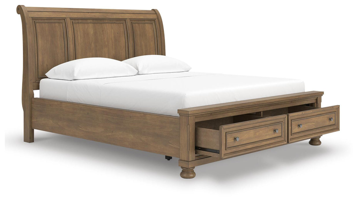 Feddinger Panel Storage Bed - Furniture 2 Go- FL