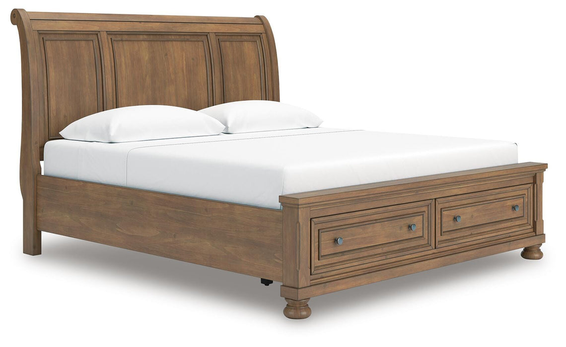 Feddinger Panel Storage Bed - Furniture 2 Go- FL
