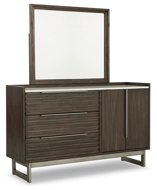 Arkenton Dresser and Mirror - Furniture 2 Go- FL
