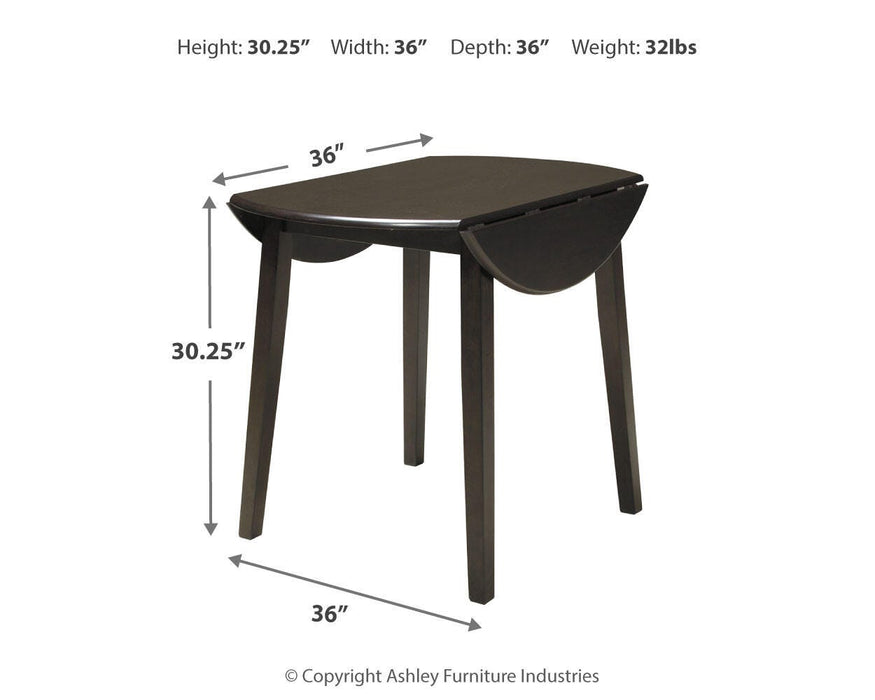 Hammis Dining Drop Leaf Table - Furniture 2 Go- FL