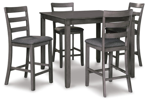 Bridson Counter Height Dining Table and Bar Stools (Set of 5) - Furniture 2 Go- FL